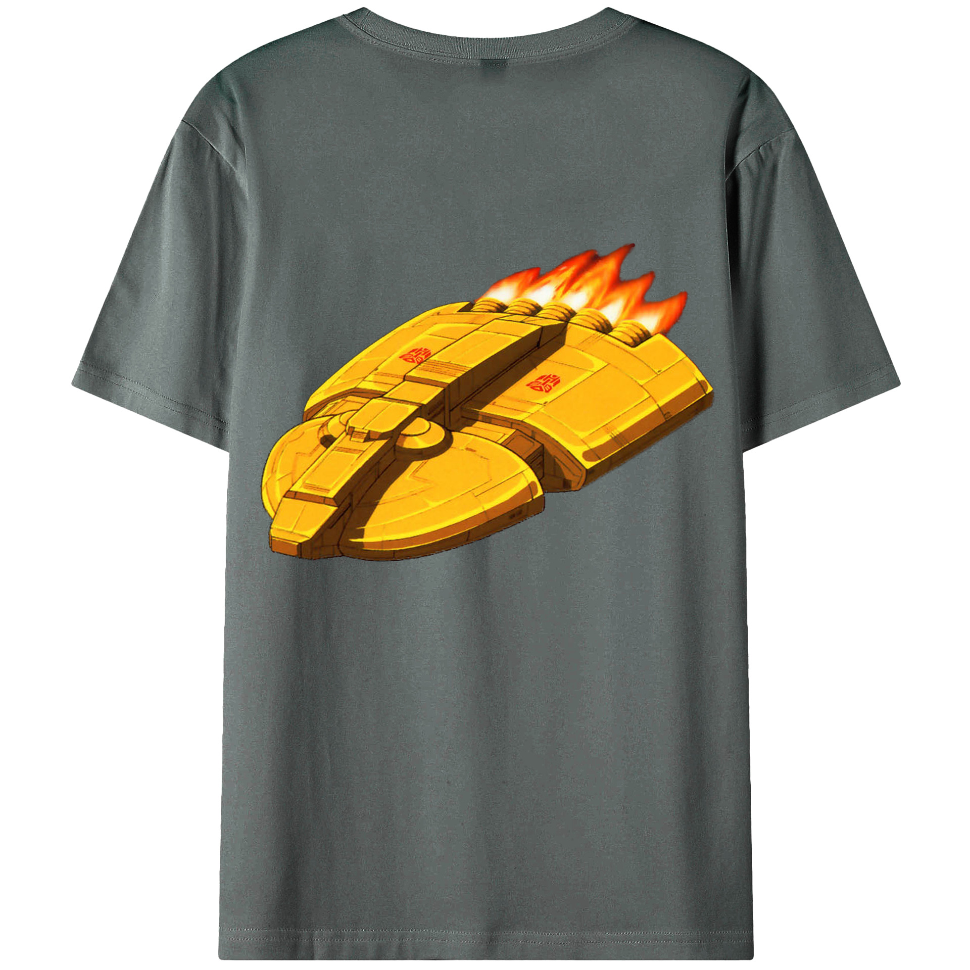 （画像用）  綿100％ メンズ半袖Tシャツ（バックプリント） 通気性
